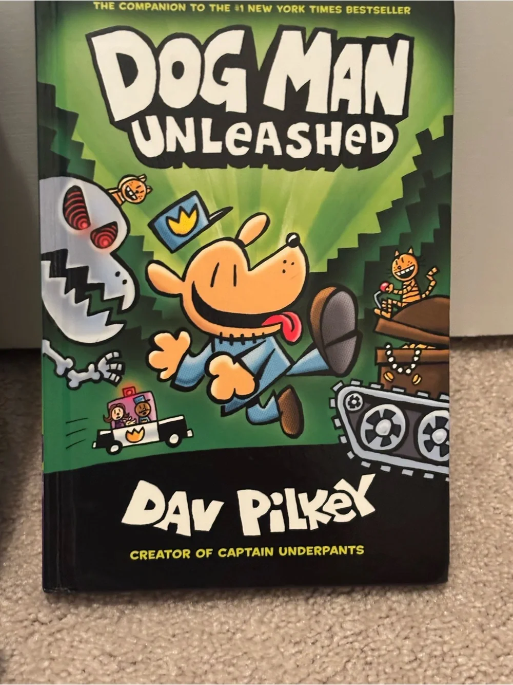 Dog Man Unleashed Cat Kid Comic Club Dav Pilkey Book Lot Graphic Novel